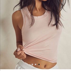 free people u neck tank